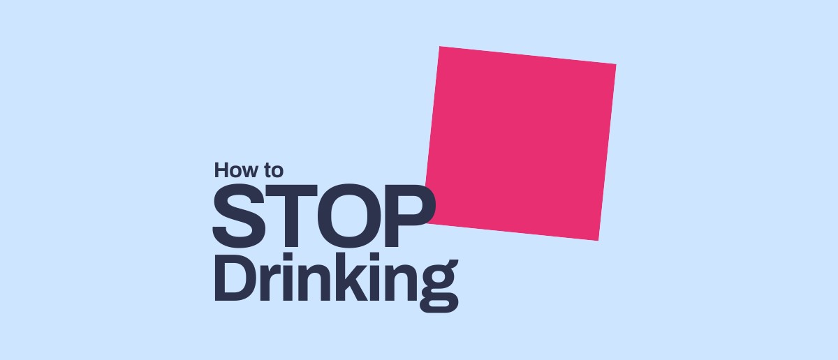 How To Stop Drinking New Course Banner 