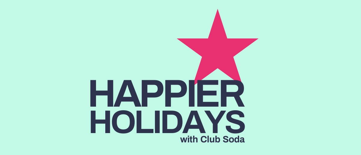 Happier Holidays with Club Soda new course banner